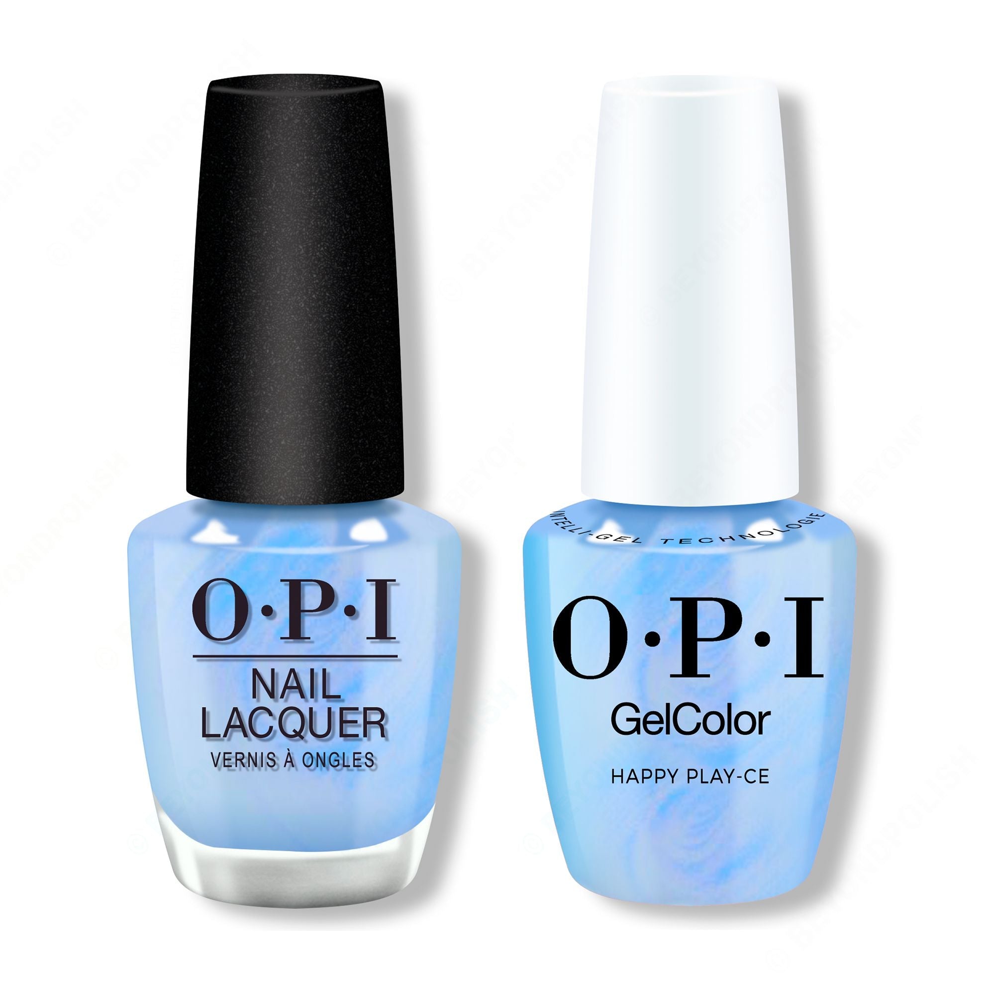 OPI - Gel & Lacquer Intelli-Gel Duo - Happy Play-ce Vegan, HEMA-free and TPO-free