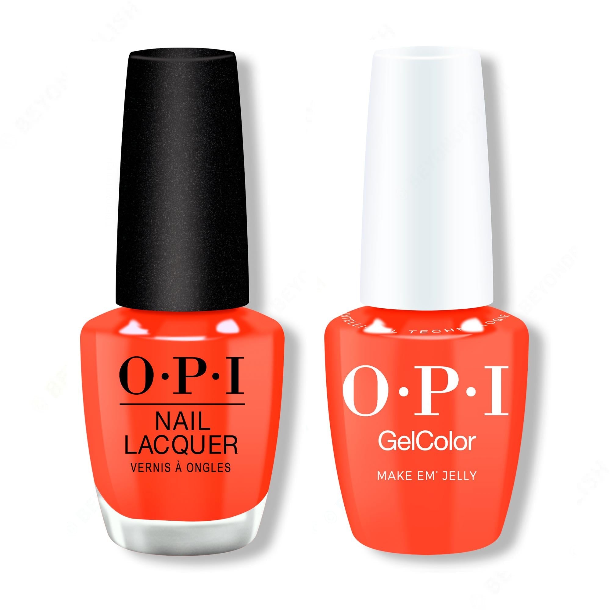 OPI - Gel & Lacquer Intelli-Gel Duo - Make ‘Em Jelly Vegan, HEMA-free and TPO-free