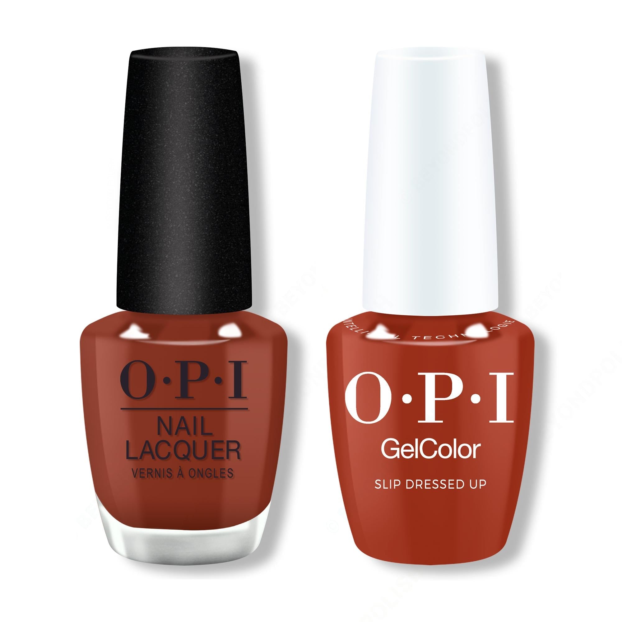 OPI - Gel & Lacquer Intelli-Gel Duo - Slip Dressed Up