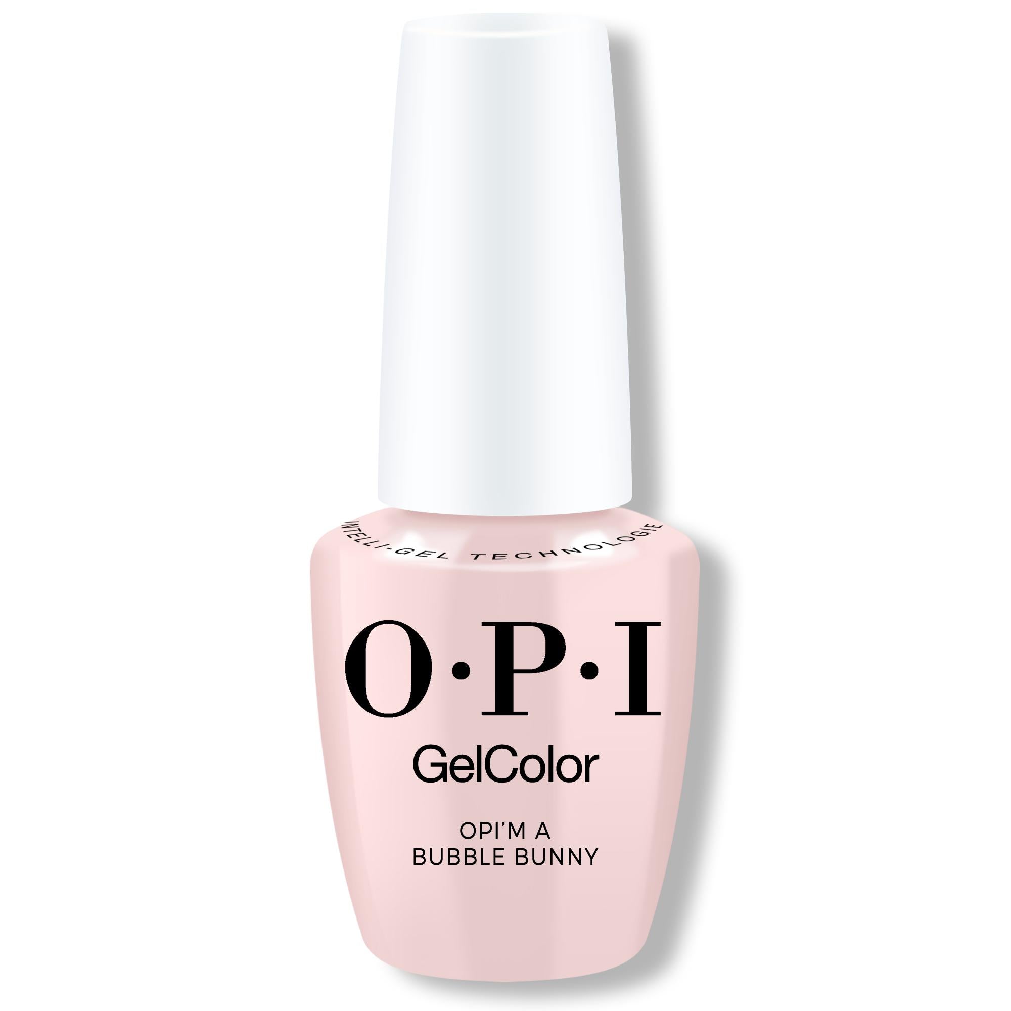 OPI Spring 2026 The New OPIcons Collection - GelColor Intelli-Gel - GCS061 - OPI'm a Bubble Bunny 0.5 oz