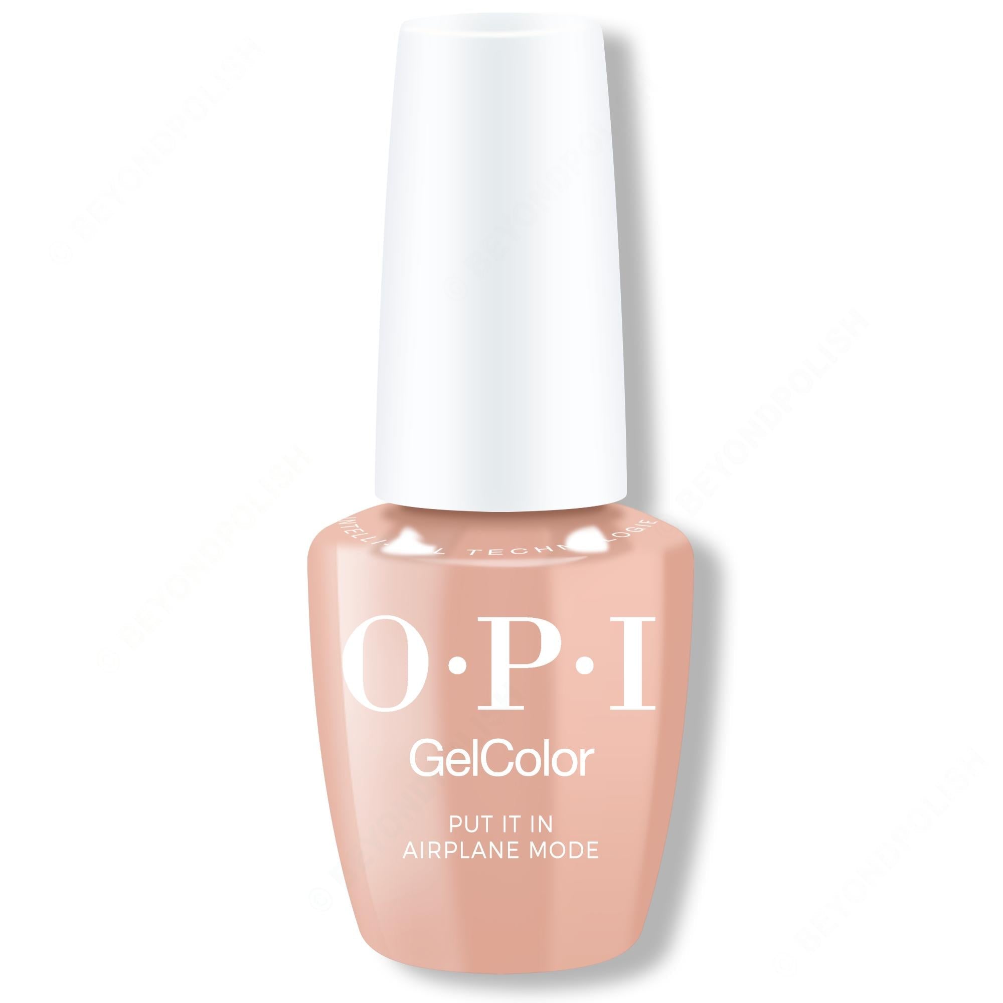 OPI Spring 2026 The New OPIcons Collection - GelColor Intelli-Gel - GCS062 - Put it in Airplane Mode 0.5 oz