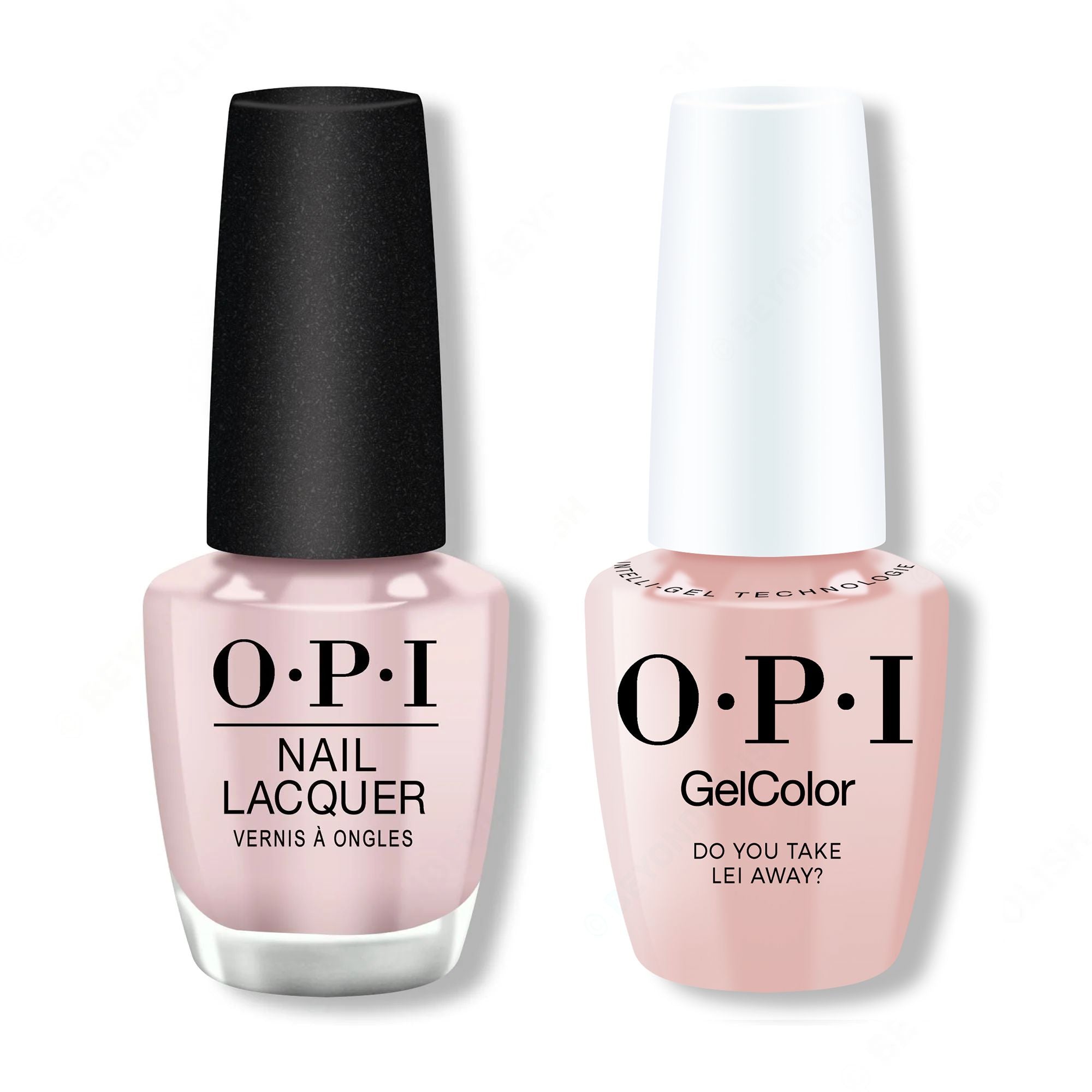 OPI - Intelli-Gel & Lacquer Duo - Do You Take Lei Away? Vegan, HEMA-free and TPO-free