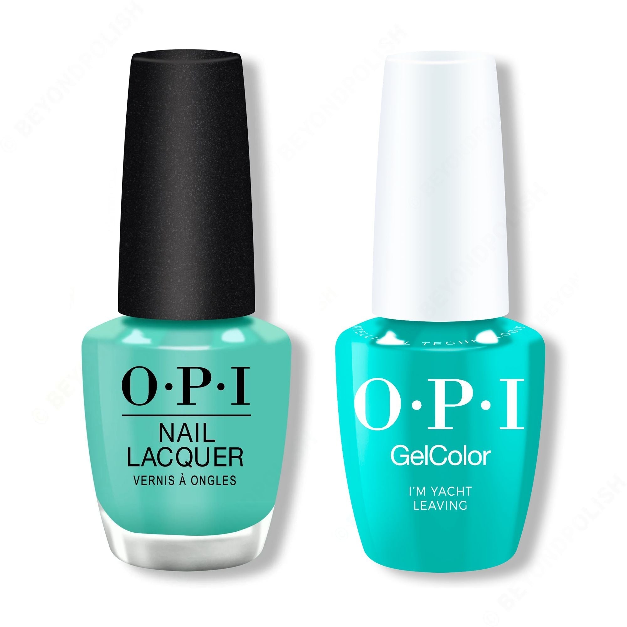 OPI - Intelli-Gel & Lacquer Duo - I’m Yacht Leaving Vegan, HEMA-free and TPO-free
