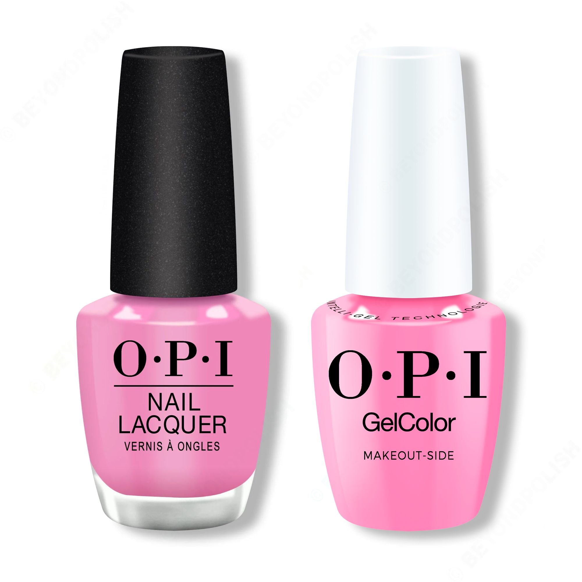 OPI - Intelli-Gel & Lacquer Duo - Makeout-Side Vegan, HEMA-free and TPO-free