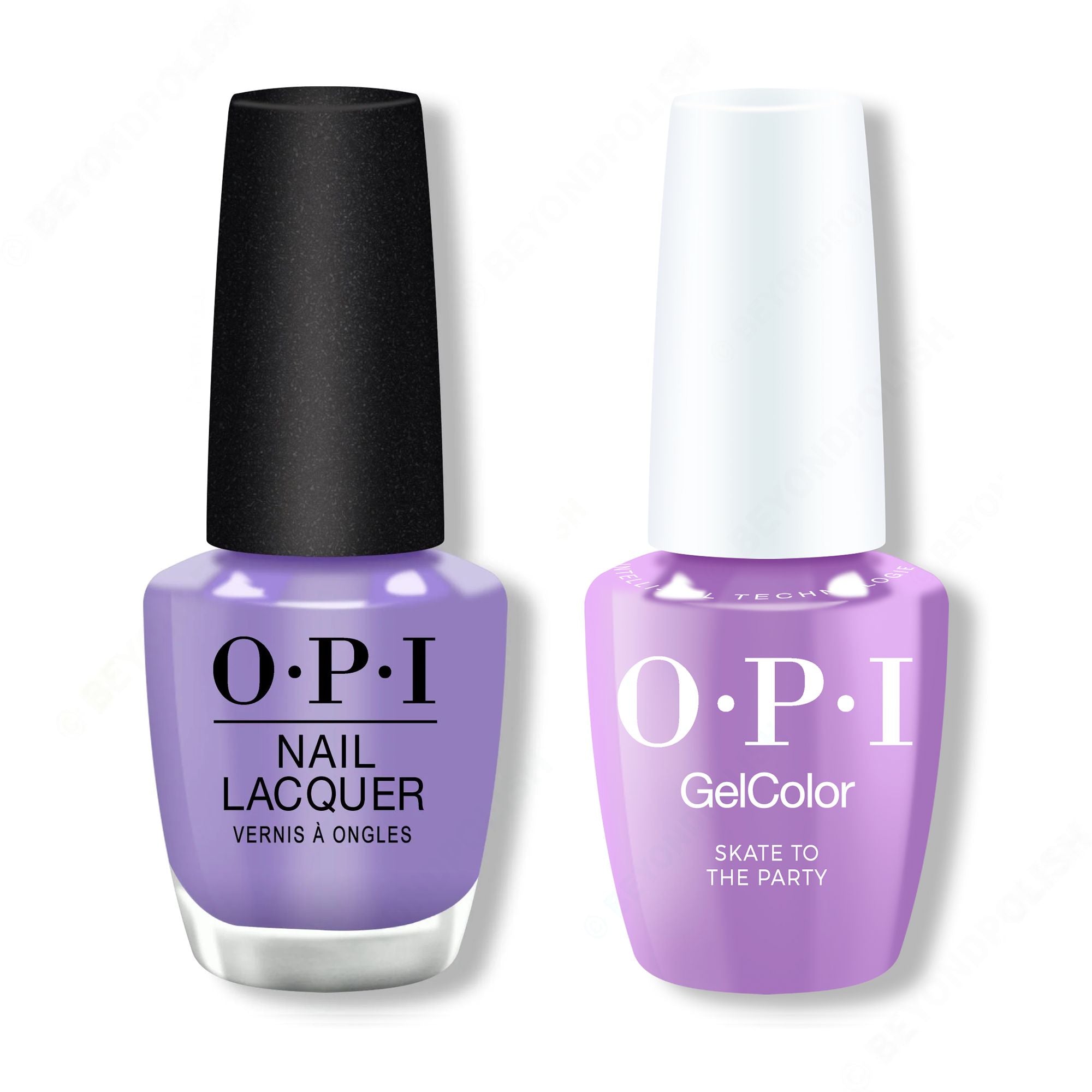OPI - Intelli-Gel & Lacquer Duo - Skate To The Party Vegan, HEMA-free and TPO-free