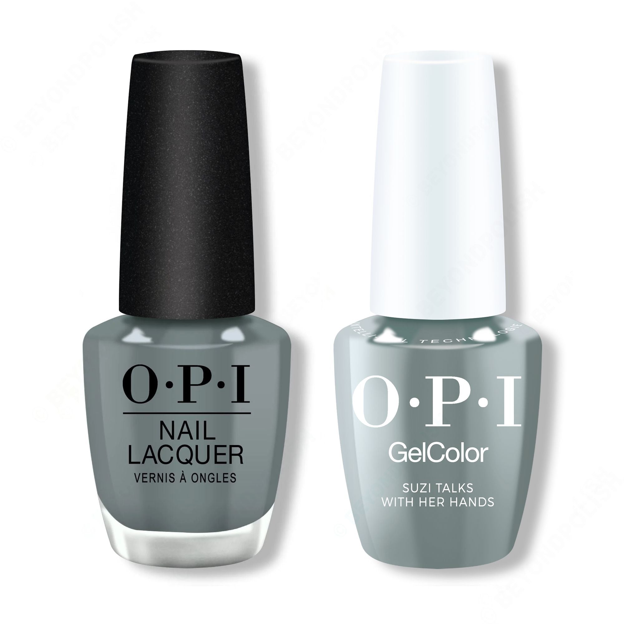 OPI - Intelli-Gel & Lacquer Duo - Suzi Talks With Her Hands Vegan, HEMA-free and TPO-free