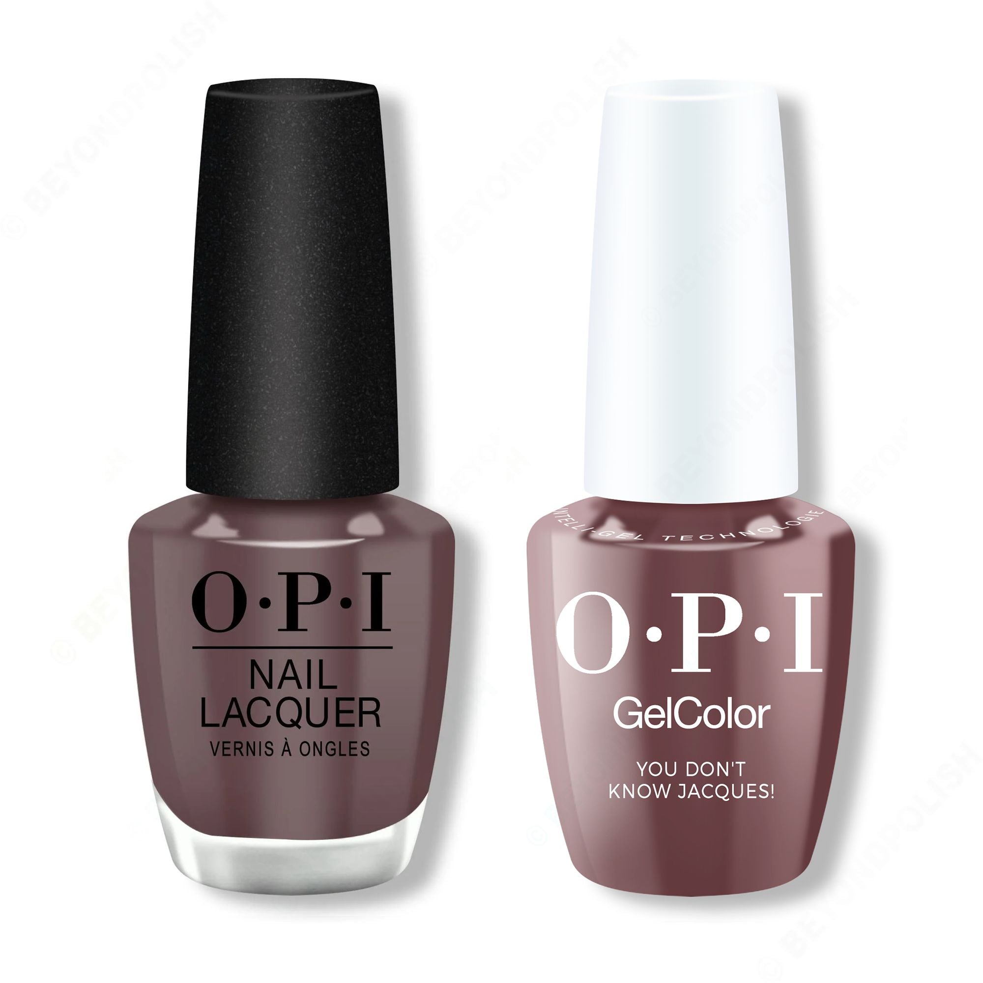 OPI - Intelli-Gel & Lacquer Duo - You Don't Know Jacques!