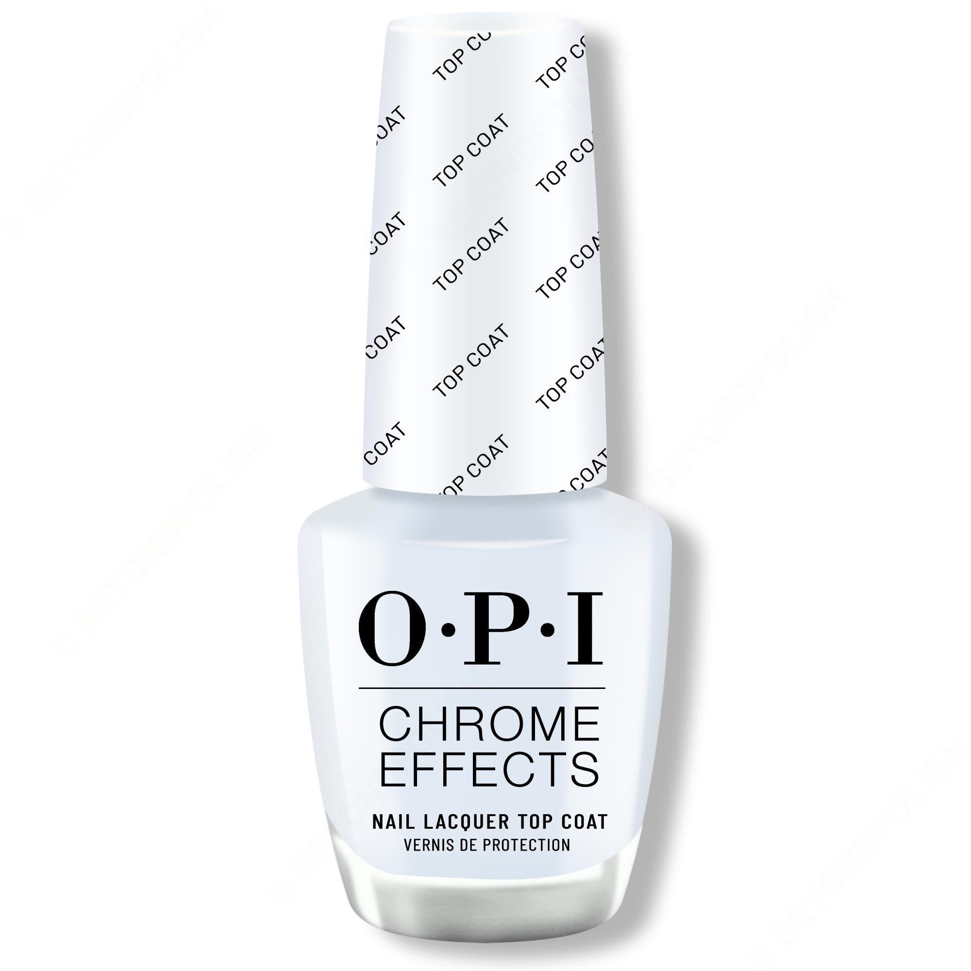 OPI Nail Lacquer - Chrome Effects Lacquer Top Coat 0.50 oz - #CPT31