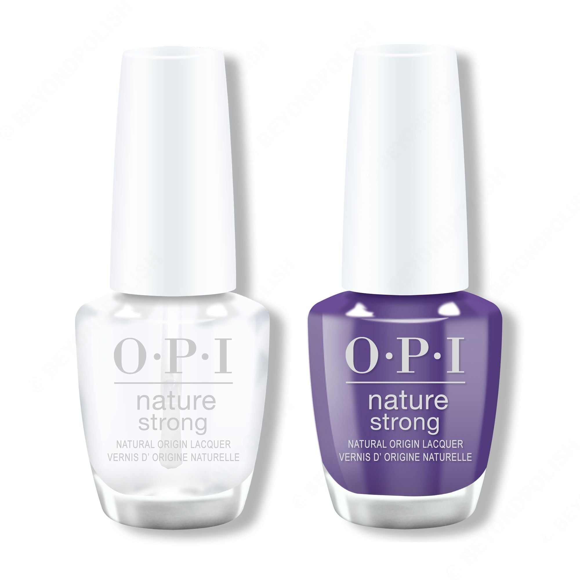 OPI - Nature Strong Duo - Top & A Great Fig World