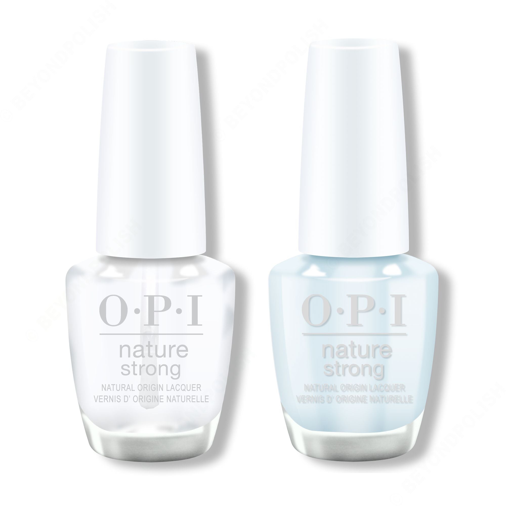 OPI - Nature Strong Duo - Top & Raindrop Expectations