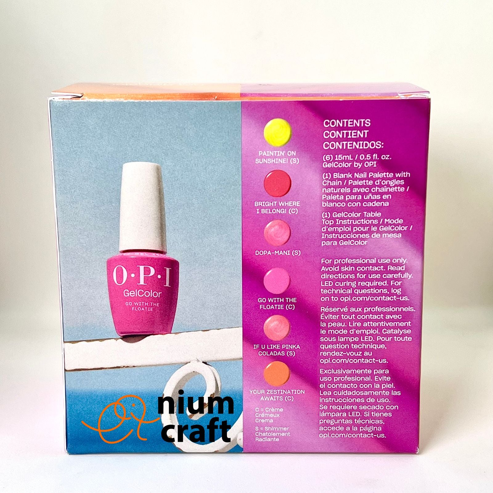 OPI Trip To The Brite Side Intelli-Gel Summer Collection 2026 - Gel Color Box #02