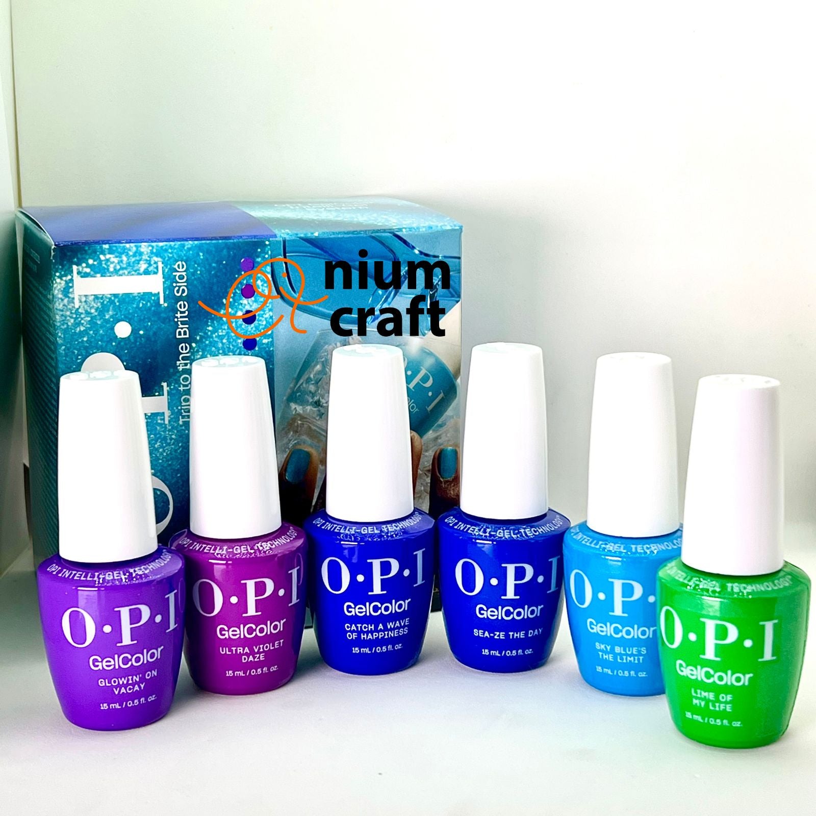 OPI Trip To The Brite Side Intelli-Gel Summer Collection 2026 - Gel Co
