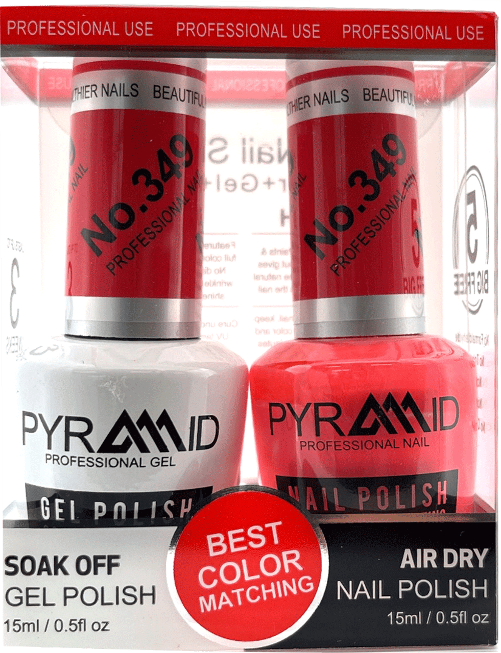 Pyramid - Gel & Polish Duo 15ml (#301 - #350)