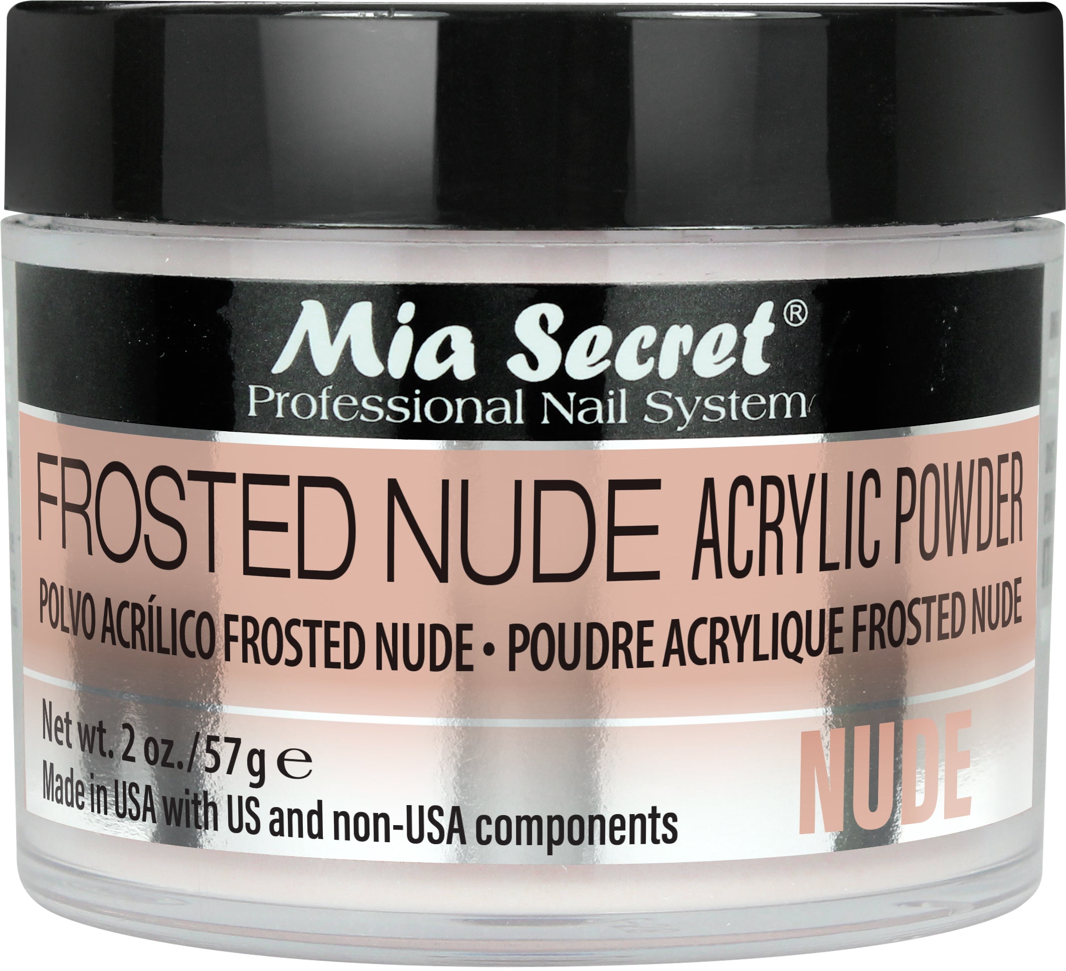 Mia Secret - Frosted Nude Acrylic Powder 1oz/2oz