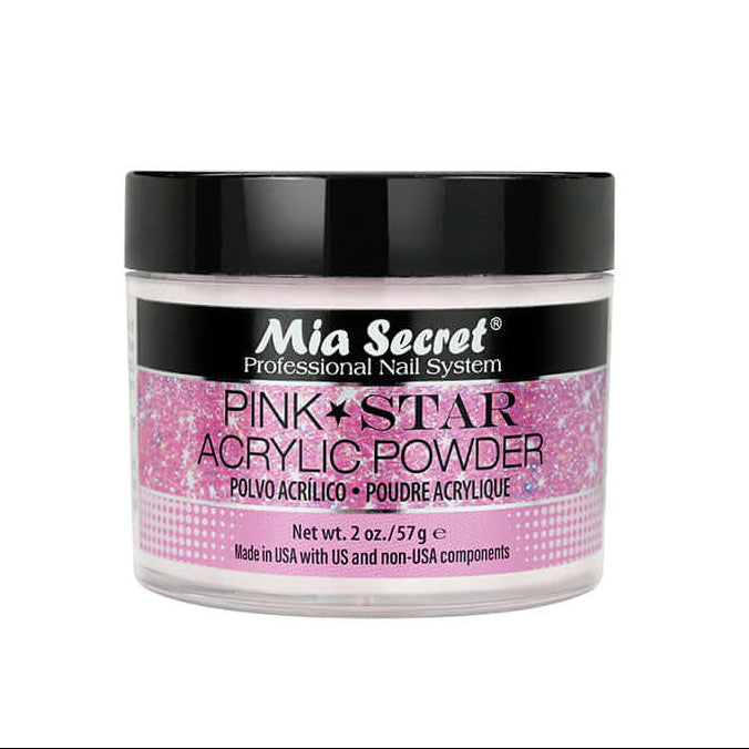 Mia Secret - Pink Star Acrylic Powders 2oz