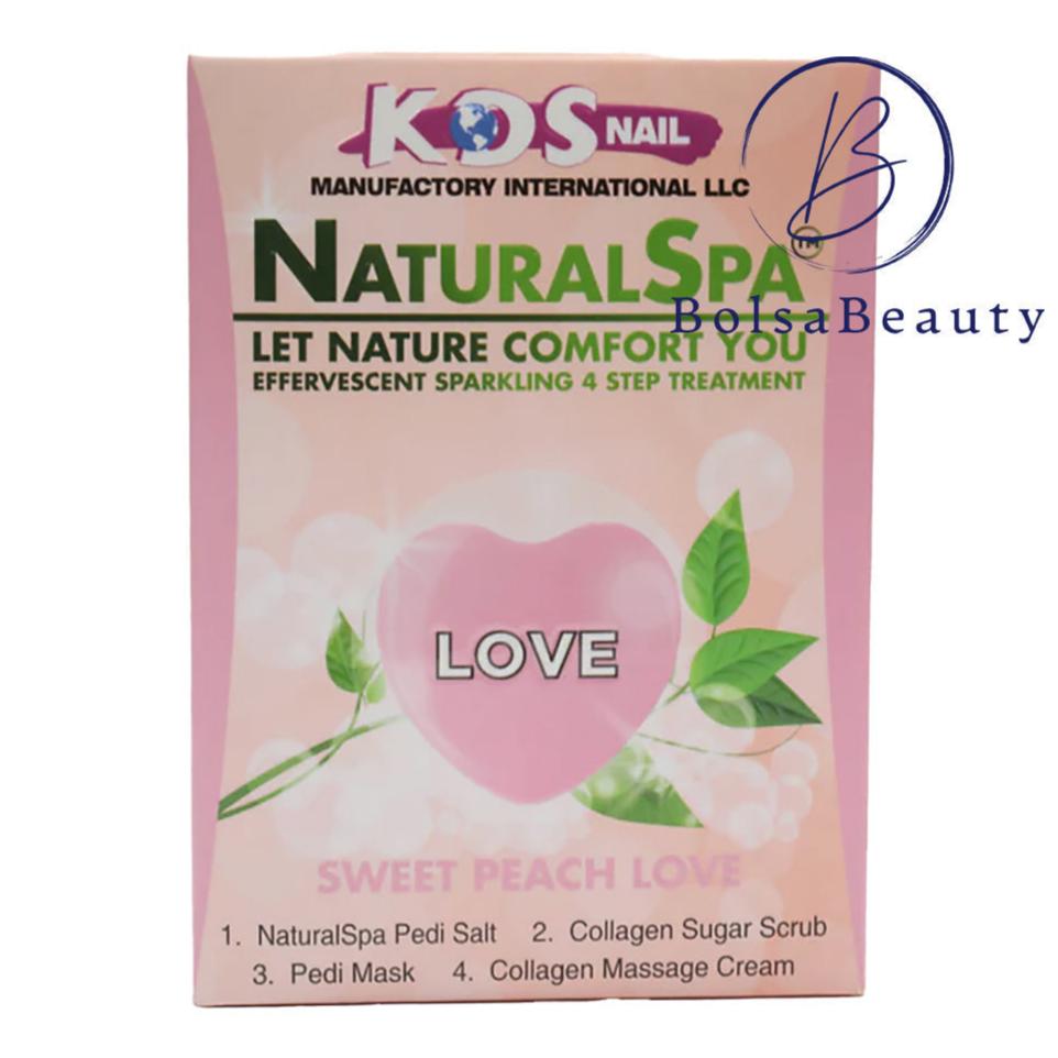 KDS - Pedicure Deluxe 4in1 (Case 88 Boxes) - Sweet Peach Love