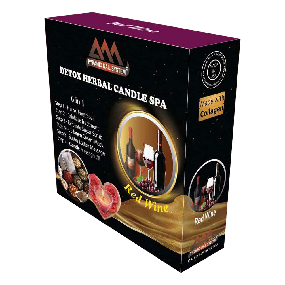 Pyramid Detox Herbal Candle Spa 6 steps (50pcs / case)