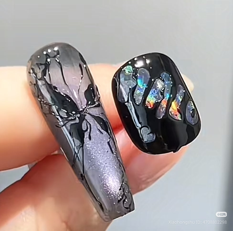 ALLÔ Shrink Gel Art Design - Available in 12 colors (Free 1 Base + Frame Display)