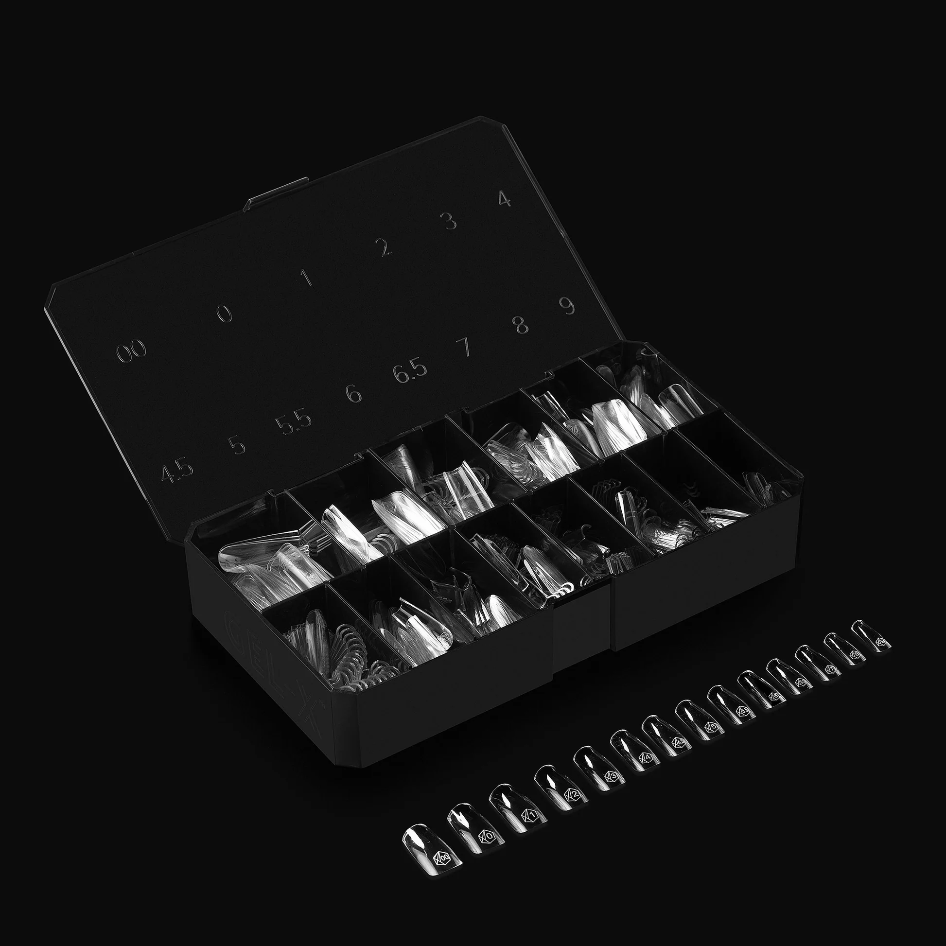 Apres Gel-X Tips 2.0 - SCULPTED Square 600pcs