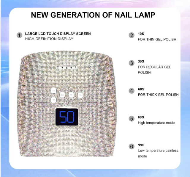 Pro Cordless Lamp 66W (Diamond Colors)