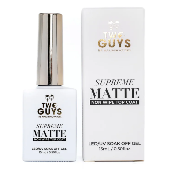2Guys - Gel Top Coat: Gloss, Matte, Armor (15ml)