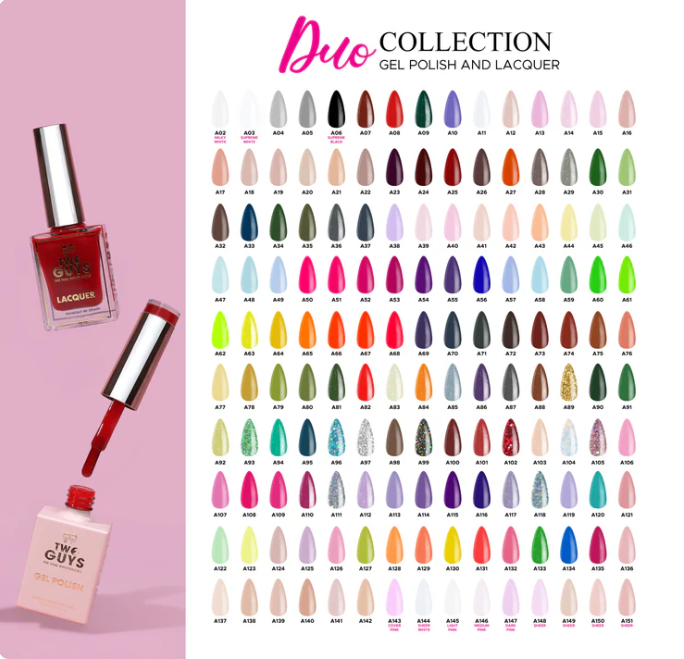 2Guys - Gel & Lacquer Duo (#02 - #75) - NEW 2024