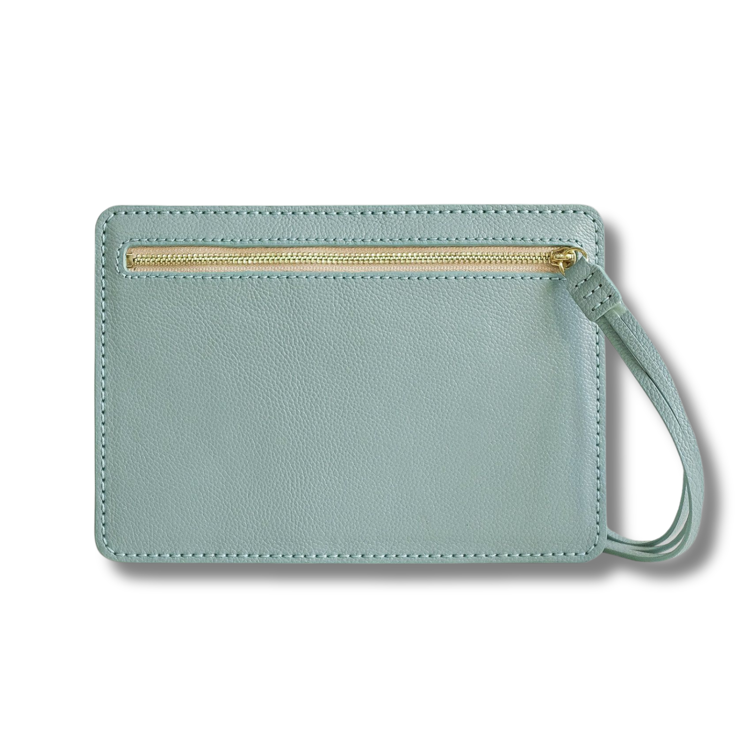 Sleek Wallet Dual Zippers Custom Artwork