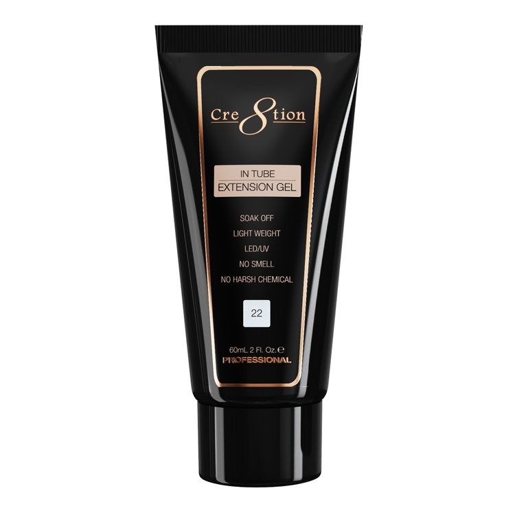 Cre8tion - Tube Polygel Tapgel 60ml (#01 - #36) - NEW