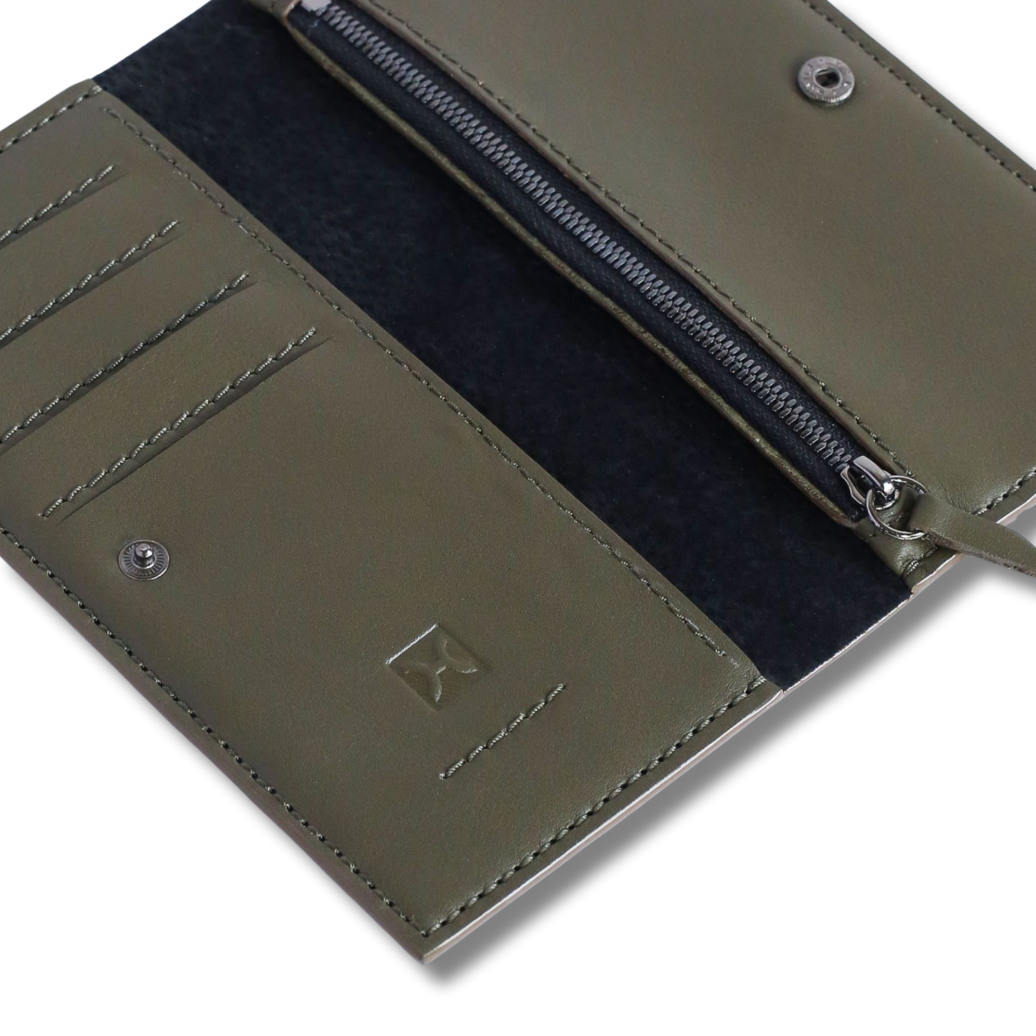 Uni Slim Wallet Snap Closure Custom Color