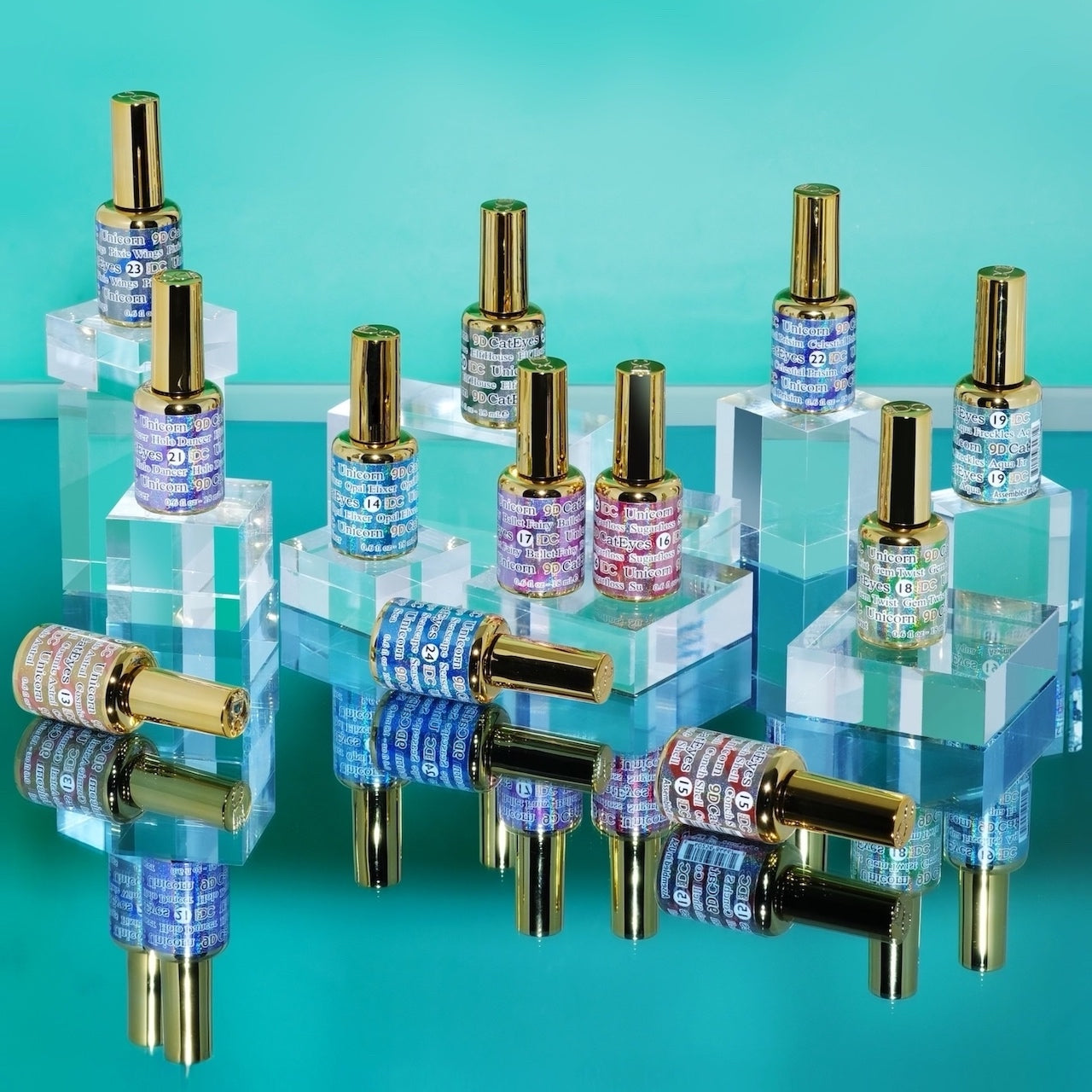 DND - DC 9D Cat Eye Full Set 36 Colors - NEW 2024