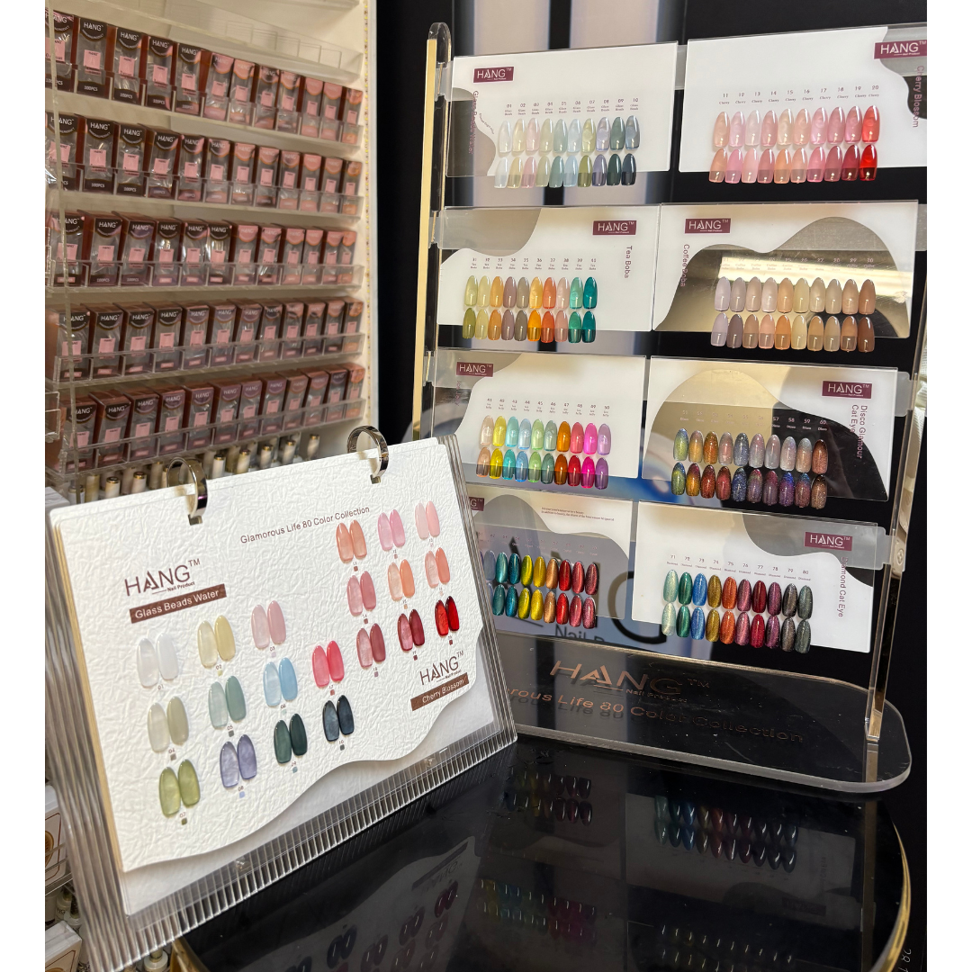 Hang Soak Off Gel 80 Color - Glamorous Life Collection w/ Color Chart
