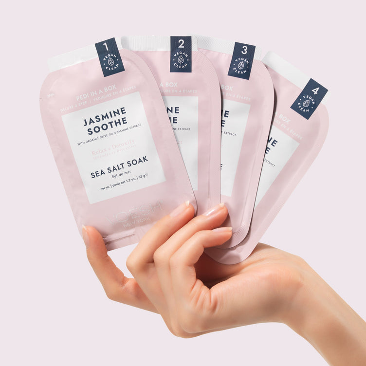 VOESH - Deluxe Pedicure 4in1 Case 50pcs - Jasmine Soothe