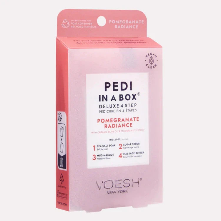 VOESH - Deluxe Pedicure 4in1 Case 50pcs - Pomegranate Radiance