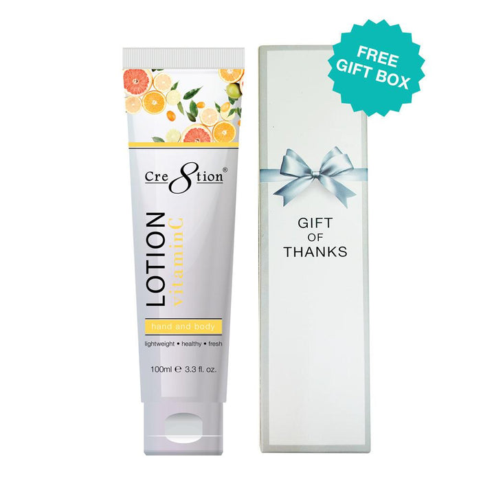 Cre8tion Hand & Body Lotion 100ml Gift Size Case Pack of 60 (Vitamin C Scent)