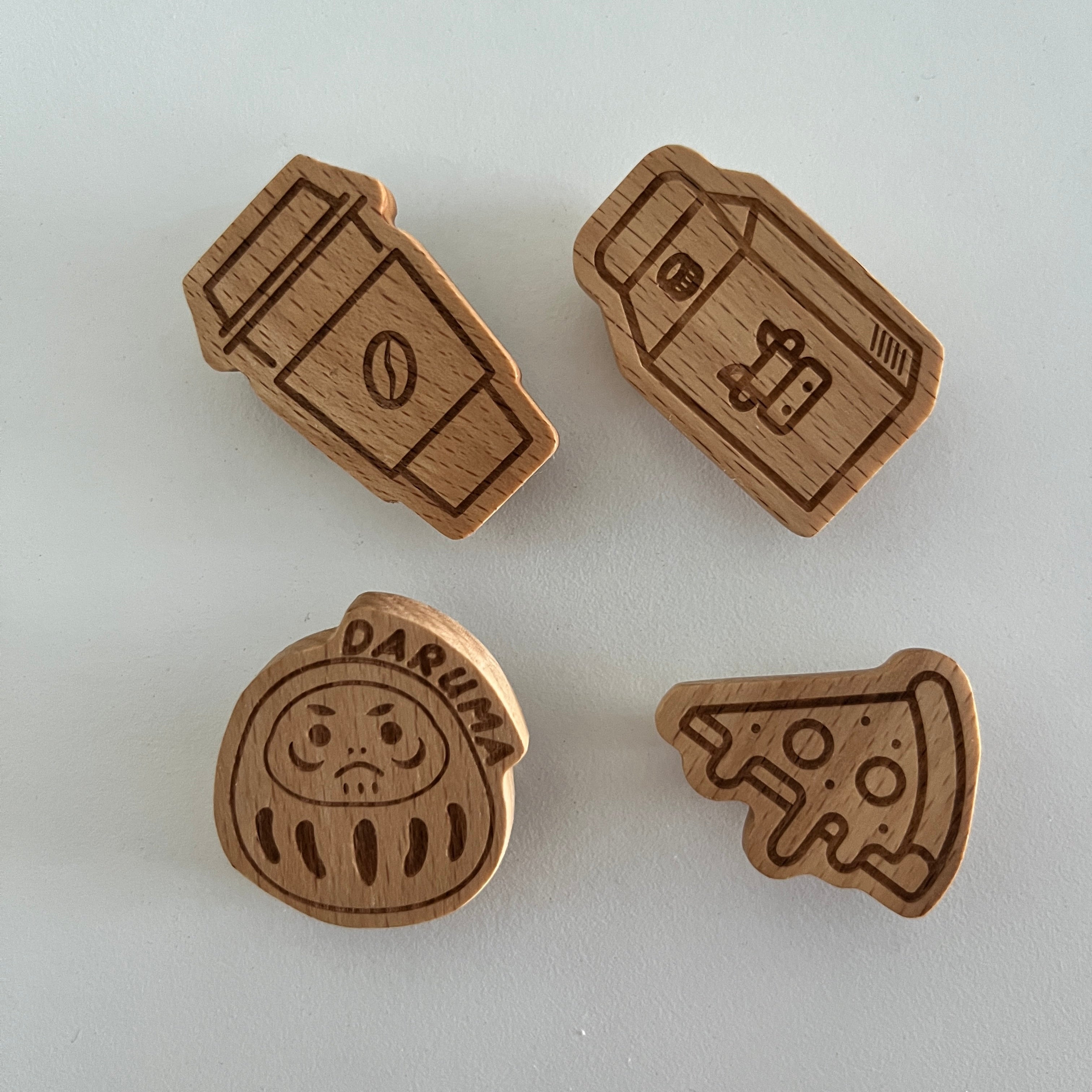 Wooden Pin For Decoration