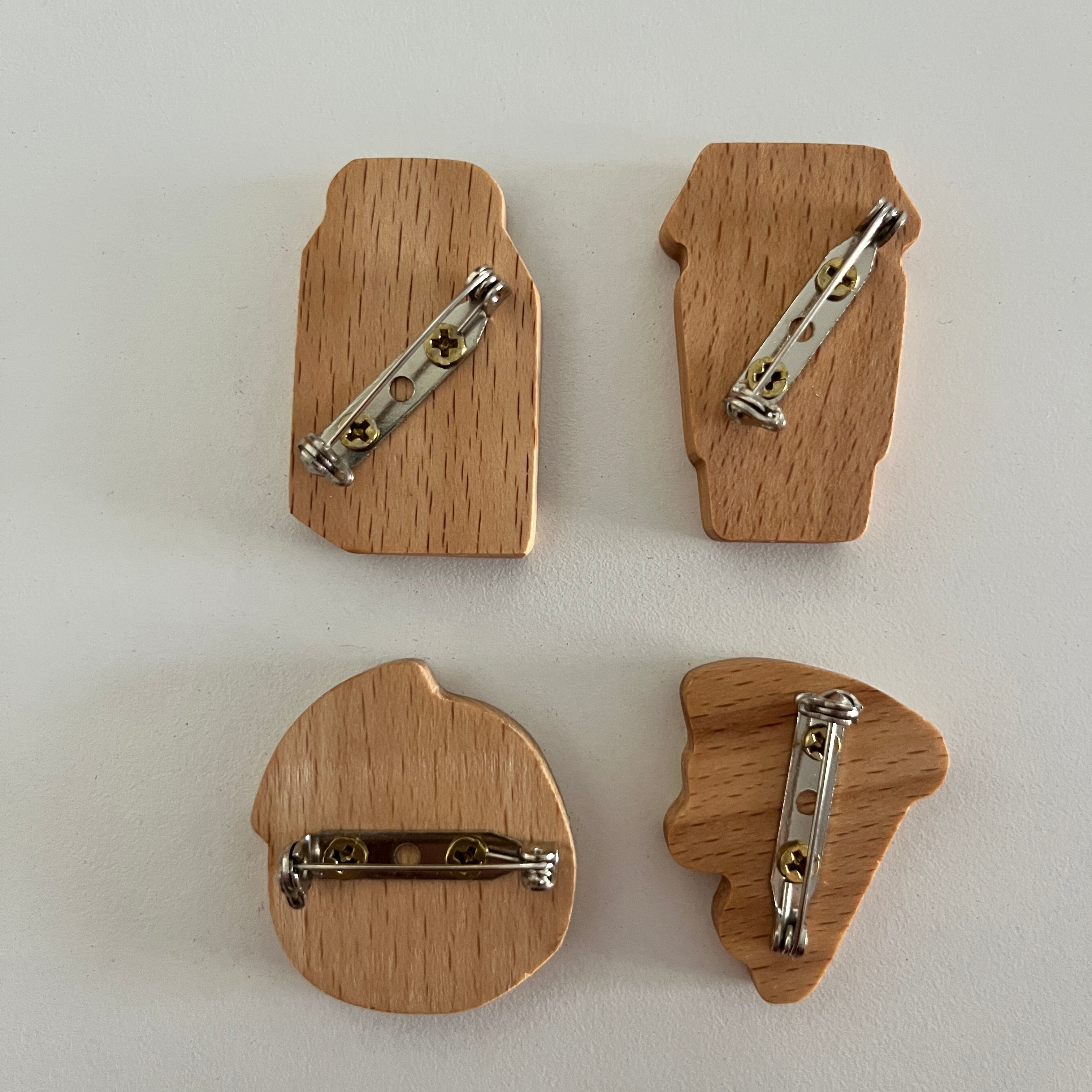 Wooden Pin For Decoration