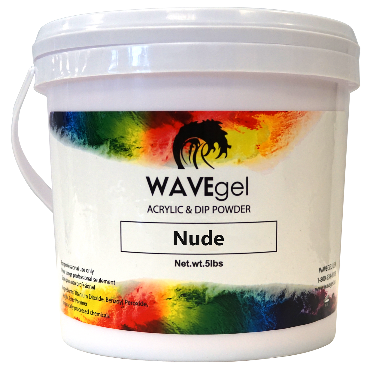 WaveGel - Acrylic Dip Powder Refill 5lbs (Many Colors) - NEW 2025