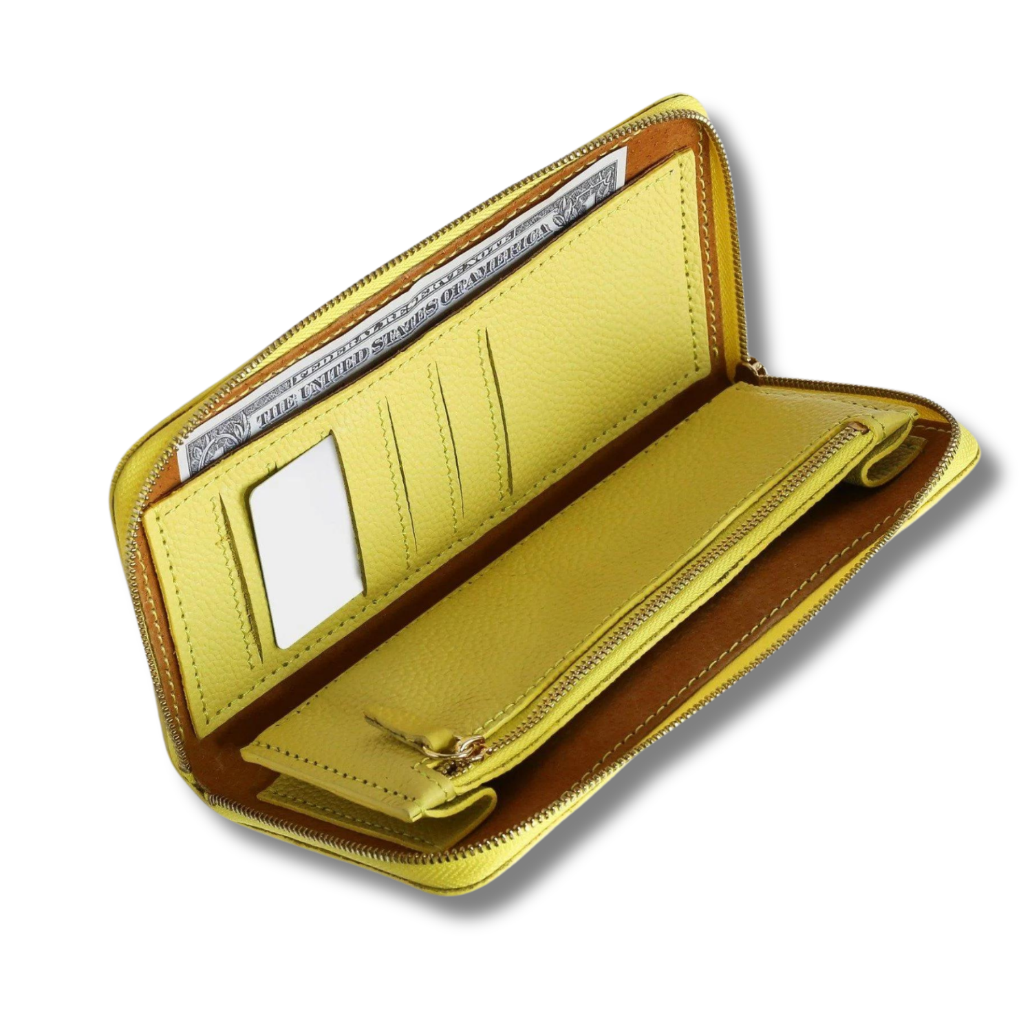 Zip Around Clutch Wallet Custom Color