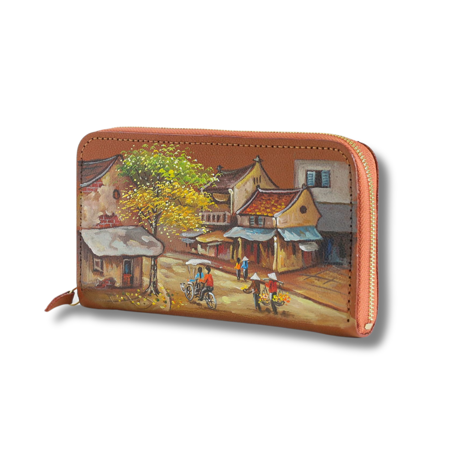 Zip Around Clutch Wallet Custom Color