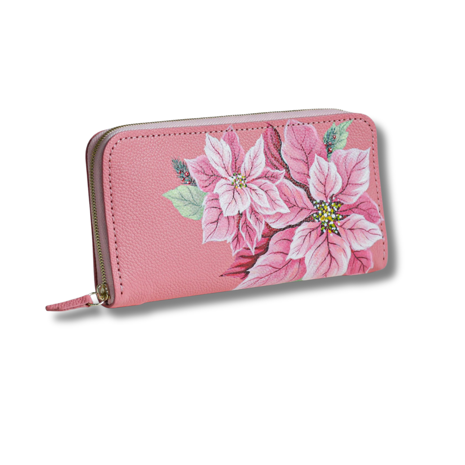 Zip Around Clutch Wallet Custom Color