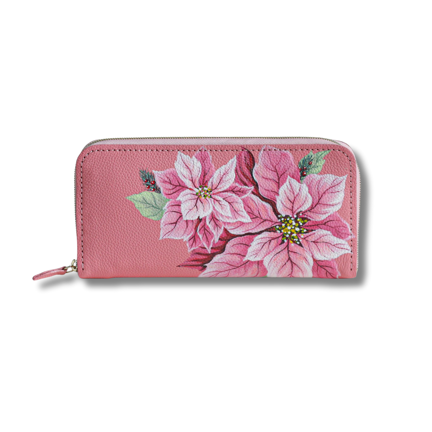 Zip Around Clutch Wallet Custom Color