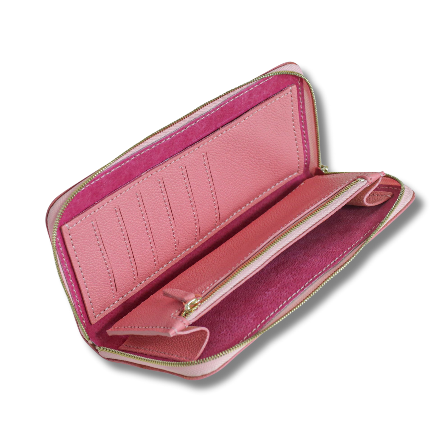 Zip Around Clutch Wallet Custom Color