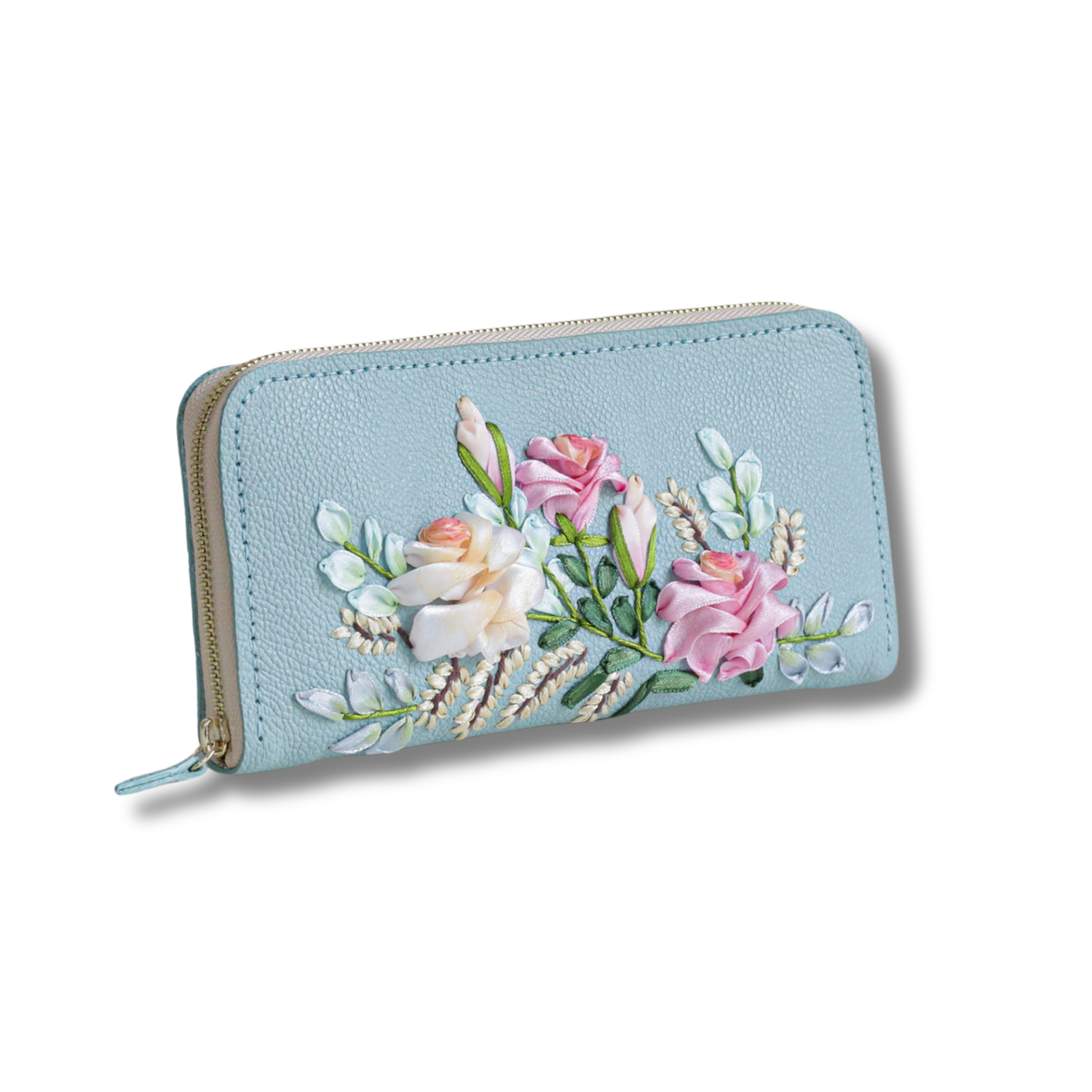 Zip Around Clutch Wallet Custom Color