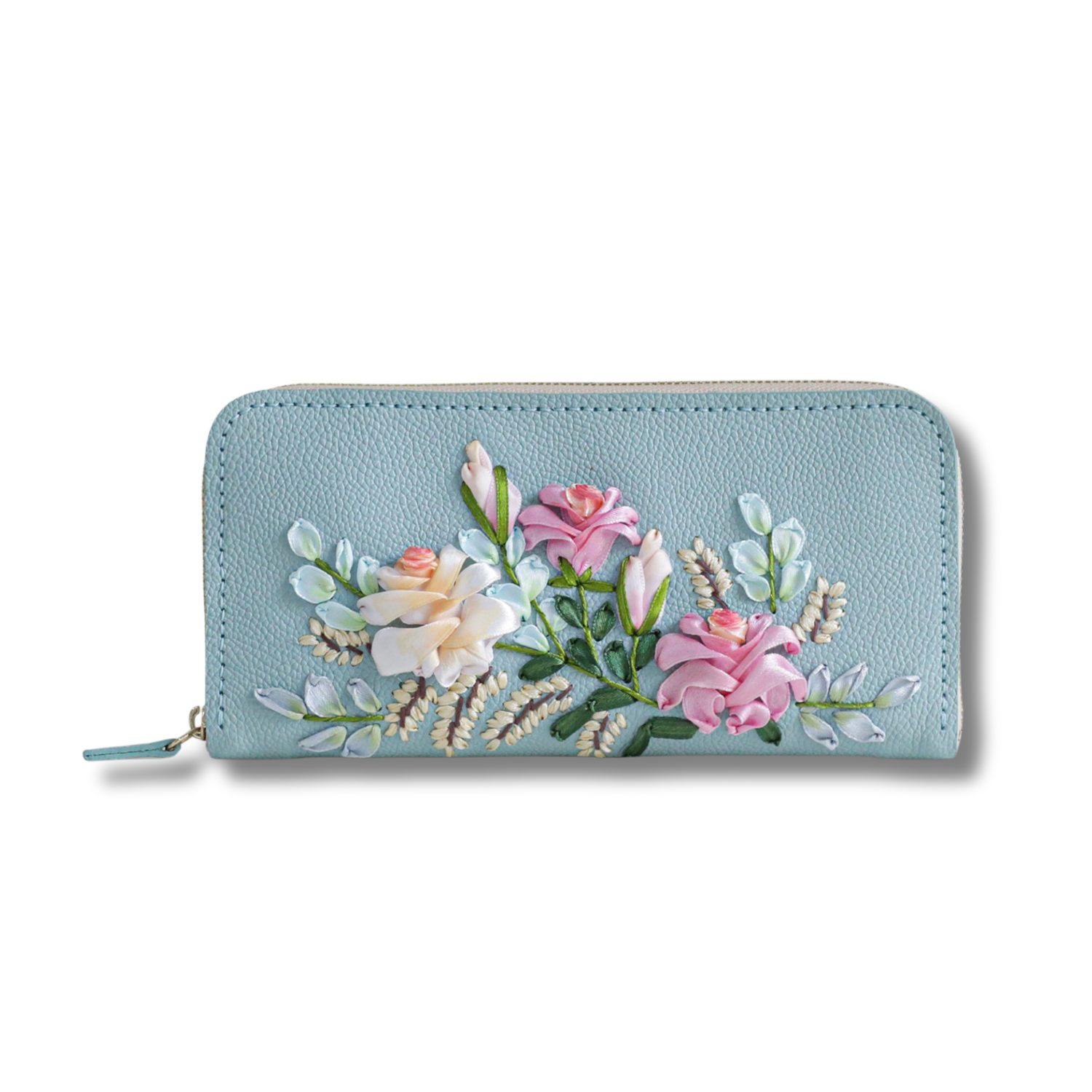 Zip Around Clutch Wallet Custom Color