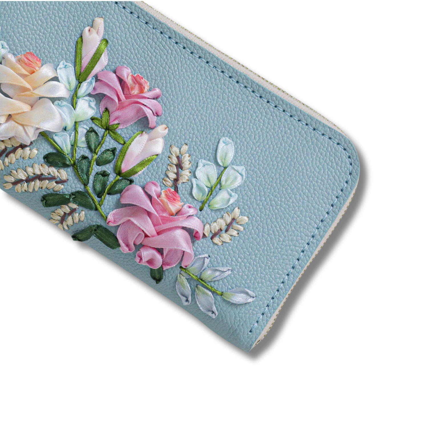 Zip Around Clutch Wallet Custom Color