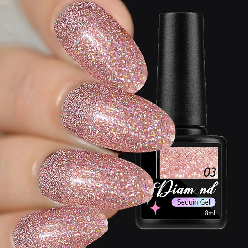 Base Top Coat Gel Nail Polish 0.28 Fl.Oz Transparent/Matt Soak off UV Gel No Wipe Top Coat Long Lasting Gel Lacquer Nail Art