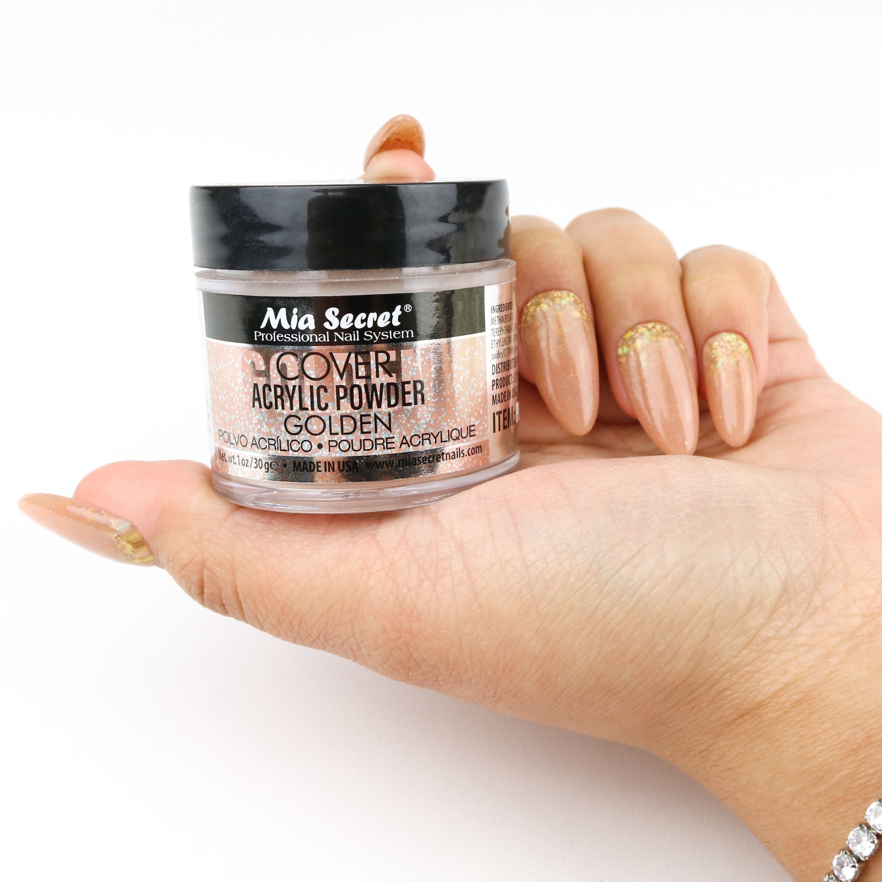 Mia Secret - Cover Golden Acrylic Powder