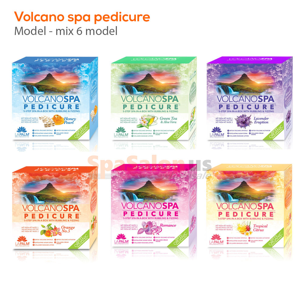 Volcano - Pedicure 5in1 (Case 36 Boxes) - Many Scents