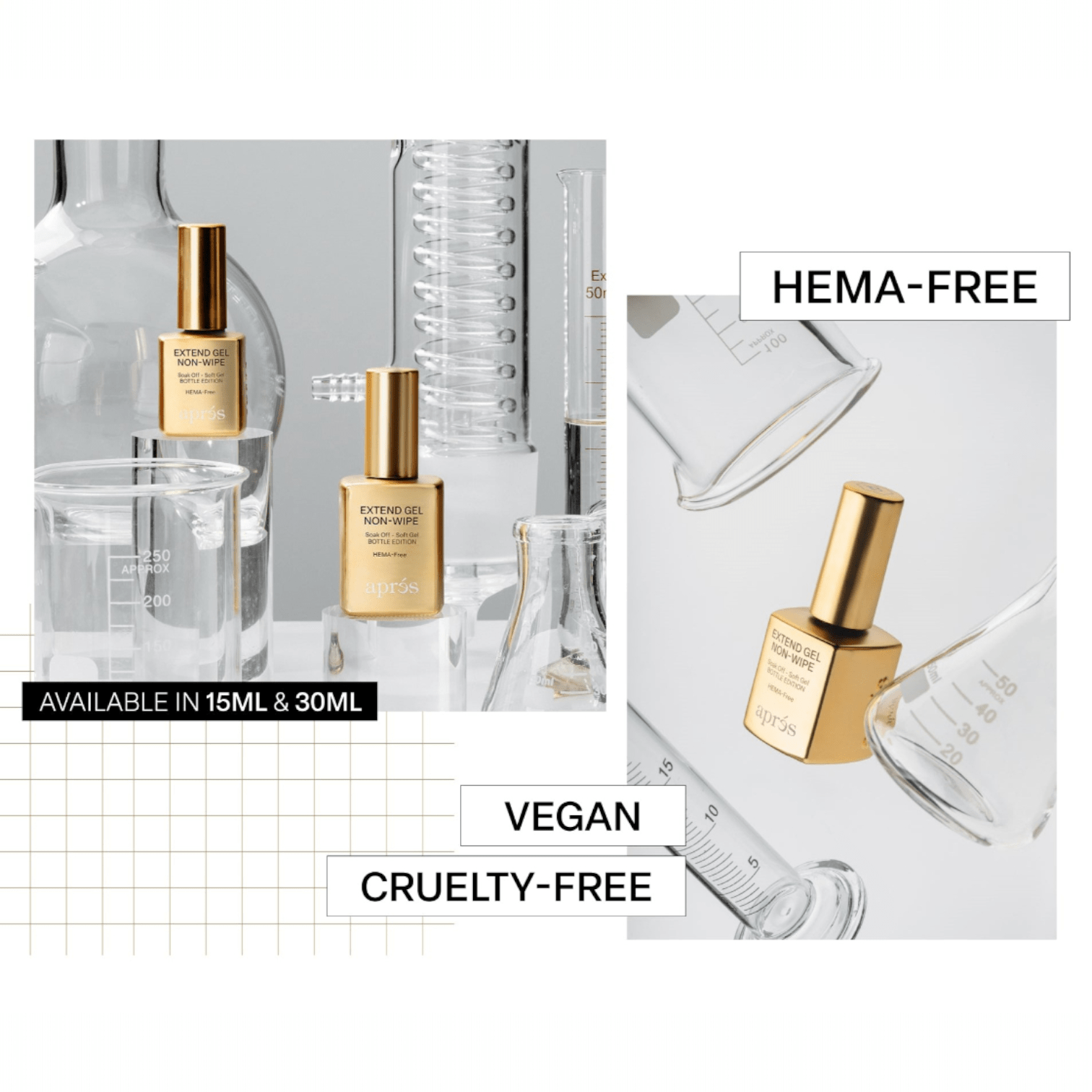 Apres Extend Gel Non-Wipe (HEMA-Free)