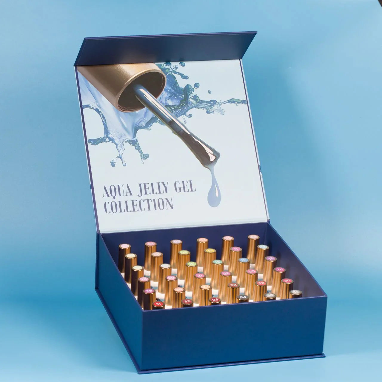 Chisel Aqua Jelly Gel Collection 36 Color - Free sample + Magnet